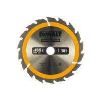 Пильн.диск DeWalt CONSTRUCTION п/дер. с гвоздями 165/20 18 ATB +20°