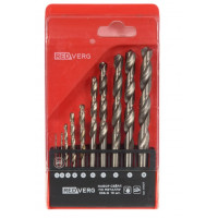 Свёрла по металлу HSS-G изготовлены из стали марки Р6М5 с углом заточки острия сверла 118 градусов.<br />
Предназначены для сверления легированной и нелегированной стали, чугуна, цветных металлов и пластмасс.<br />
Размеры: 1, 2, 3, 4, 5, 6, 7, 8, 9, 10 