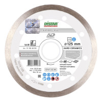 Диск алмазный сплошной Hard ceramics DiStar 11115048010 предназначен для плиткорезных станков. Применяется для сухого/мокрого реза керамической плитки и керамогранита с декоративным покрытием. Обеспечивает чистый рез. Диск обладает высоким ресурсом. Высо