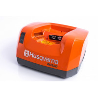 Быстрая зарядка, для всей техники и всех типов аккумуляторов Husqvarna. Потребляемая мощность 330Вт.