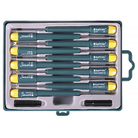 Набор отверток для ремонта мобильных телефонов KRAFTOOL 25616-H12 поставляется в удобном пластиковом боксе с прозрачной верхней крышкой и хомутом для подвеса. Набор состоит из 12 предметов. Применяется для ремонта мобильных телефонов и часов.