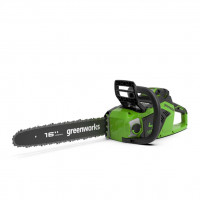 Цепная пила аккумуляторная Greenworks GD40CS18, 40V,40 см, бесщеточная, до1,8 КВт, с 1хАКБ 5Ач и ЗУ