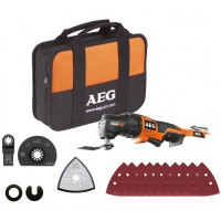Аккумуляторный многофункциональный инструмент AEG OMNI 18C-0KIT1 440645<br />
Предназначен для выполнения широкого спектра работ.<br />
<br />
Особенности:<br />
Поставляется без аккумулятора и зарядного устройства<br />
Встроенный светодиодный свет, осв