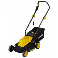 Электрическая газонокосилка Huter ELM-1400Т 70/4/6 с шириной захвата 38 см подходит для участков площадью 400 кв.м. <br />
Оснащена мягким травосборником объемом 35 литров, в который попадает скошенная трава. <br />
Электродвигатель отличается низким уро