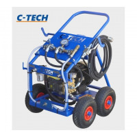 Установка опрессовочная в/давления NP1520 C-TECH (140 бар, до 1200 л/ч, 5.5 кВт, 380 В) мобильная