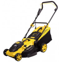 Электрическая газонокосилка Champion EM4118 предназначена для ухода за газоном.<br />
<br />
Благодаря электрическому двигателю модель отличается простотой обслуживания, отсутствием вредных выхлопов и низким уровнем вибрации.<br />
<br />
Вместительный к