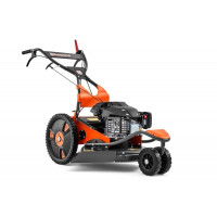 Колёсная травокосилка Husqvarna DBY 51 9704490-01 предназначена для скашивания высокой травы на неровной местности.<br />
<br />
Оснащена большими колесами для хорошей тяги и поворотным передним колесом для оптимальной управляемости. Выполняет стрижку и 
