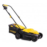 Газонокосилка эл. CHAMPION EM3411 (1 кВт  пласт+ткань 30л  шир.320мм выс.25-65мм, 6,4кг)