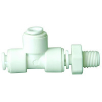 Тройник AQUAPRO JG75-4-4<br />
Вид инструмента	Пластиковый соединитель<br />
Тип:	JG<br />
Резьба:	1/4