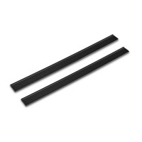 Karcher стяжки к насадке стеклоочистителя WV 50 280 мм 2.633-005.0<br />
Двухсторонняя запасная всасывающая резинка для стеклоочистителя Karcher WV50. <br />
Замена не требует специального инструмента, всасывающая резинка просто вытаскивается. <br />
Тща