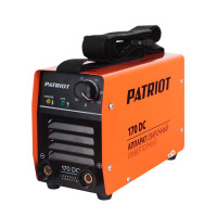 Сварочный инвертор PATRIOT 170DC  характеризуется отличным качеством сварного шва, простотой эксплуатации и удобством транспортировки. Аппарат используется строительными и ремонтными бригадами для ручной дуговой сварки труб (при укладке различных трубопр