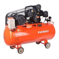 Компрессор PATRIOT PTR100/670  рассчитан на интенсивную эксплуатацию благодаря ременному приводу. Предназначен для подачи сжатого воздуха в различных отраслях промышленности.