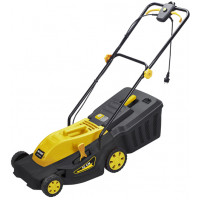 Газонокосилка электрическая HUTER ELM-1800 - используется для стрижки травы на даче или на приусадебном участке.<br />
<br />
Особенности:<br />
<br />
Мощный двигатель 1800 Вт.<br />
Рукоятку можно складывать - для удобной транспортировки и хранения апп